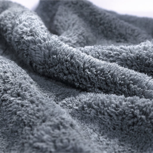 Maxshine Edgeless Ultra 500GSM 16″x16″ Microfiber Towel Grey 3pk