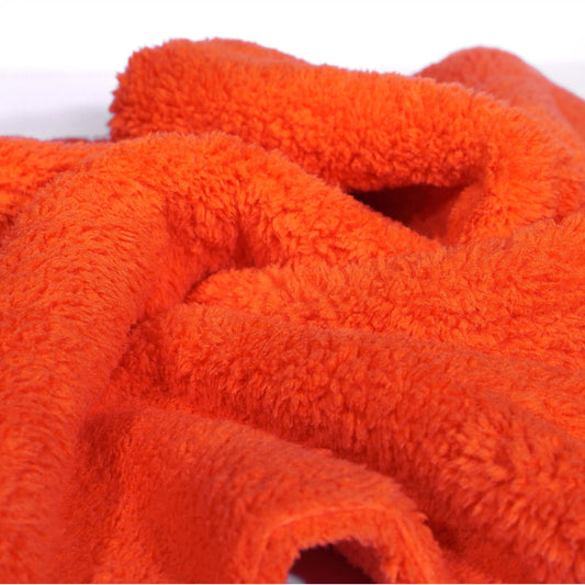 Maxshine Edgeless Ultra 500GSM 16″x16″ Microfiber Towel Orange 3pk
