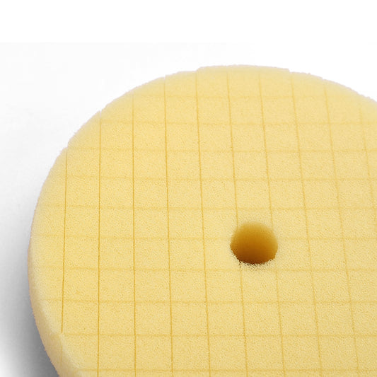 MaxShine Cross Cut Foam Pad 3" - Polishing (Yellow)