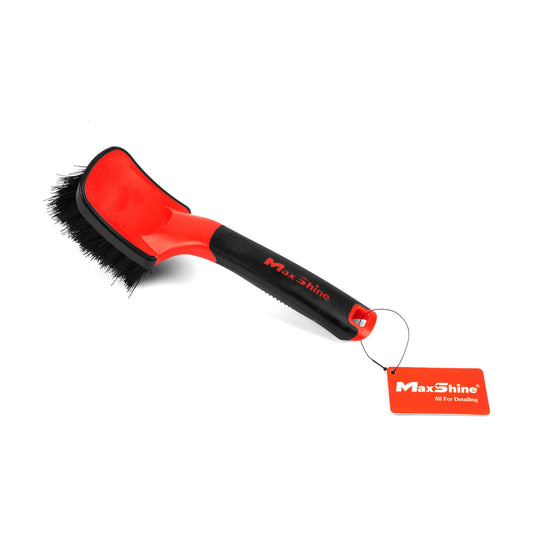 MaxShine Soft Grip Tire Cleaning Brush-Short Handle