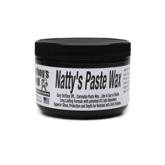 Poorboy's Natty's Black Paste Wax 8oz