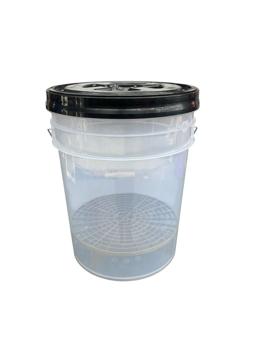 Grit Gurad Bucket With Lid + Grit Guard