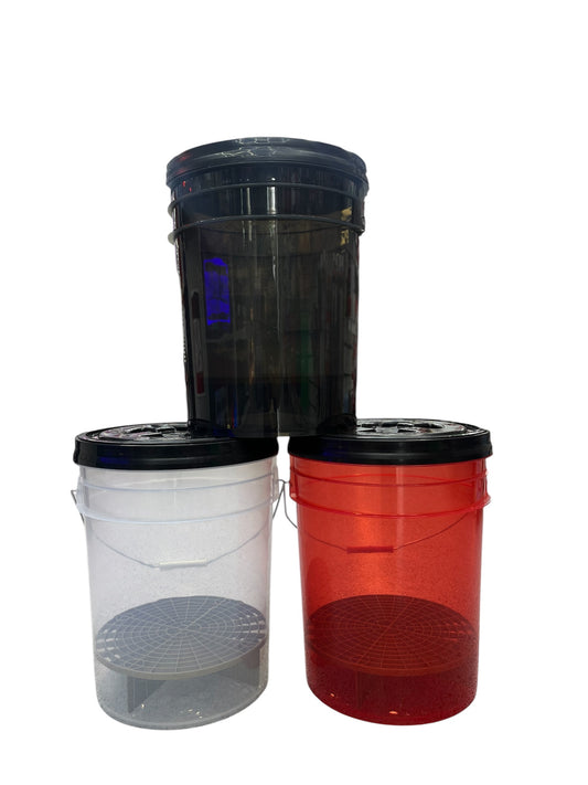Grit Gurad Bucket With Lid + Grit Guard