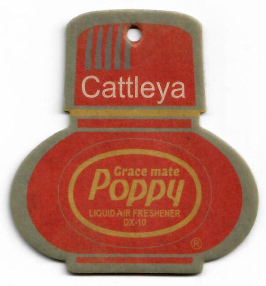 Poppy Grace Mate Paper Card Air Freshener  ( Cattleya )