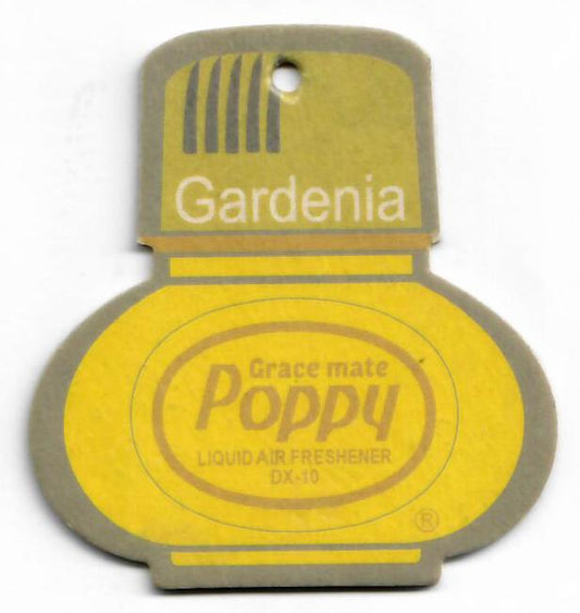 Poppy Grace Mate Paper Card Air Freshener ( Gardenia )