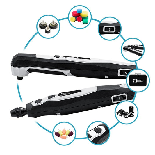 Liquid Elements Mini cordless polishing machine KIT "A800"