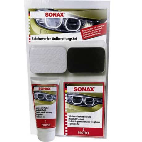 SONAX Headlight Restoration Kit