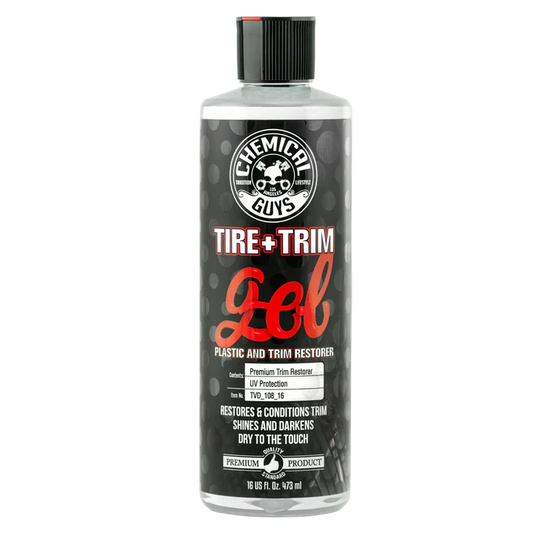 Chemical Guys Tire + Trim Gel Plastic And Rubber High Gloss Restorer 473ml ( 16oz )