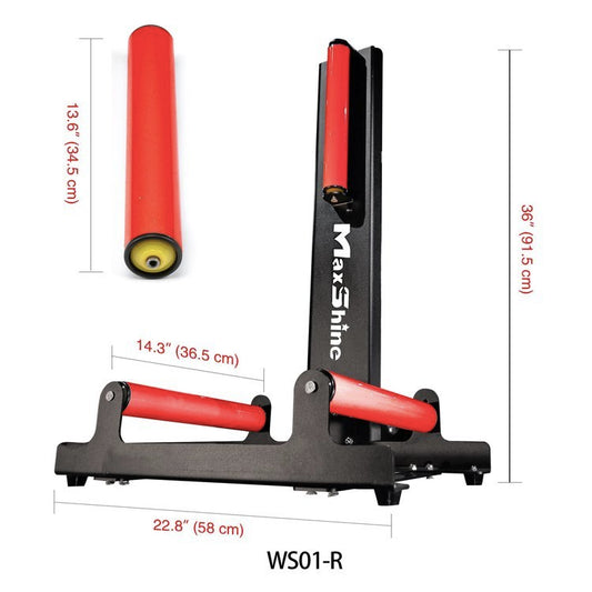 Maxshine Wheel & Tire Detailing Stand RED