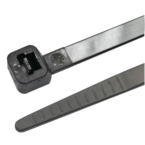 Cable Ties 370x4.8mm Black (Pack of 100)