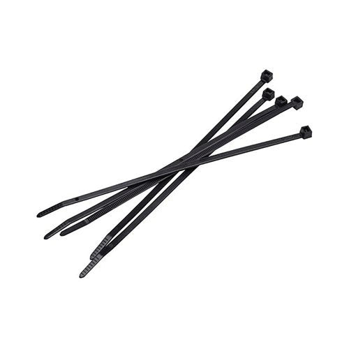 Cable Ties 370x4.8mm Black (Pack of 100)