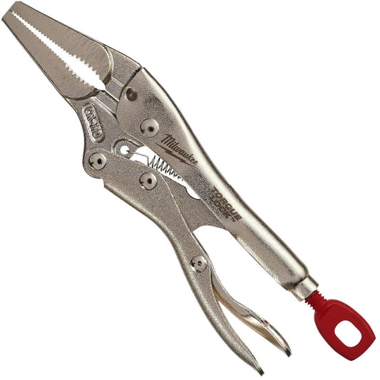 MILWAUKEE 4INCH/102MM TORQUE LOCK LONG NOSE PLIERS