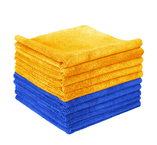 The Rag Company Edgeless 365GSM Premium Microfiber Detailing Towel - 10 Pack
