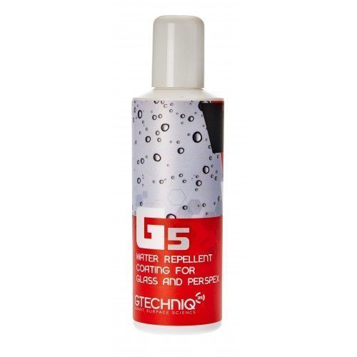 Gtechniq G5 Water Repellent Coating for Glass and Perspex 100ml