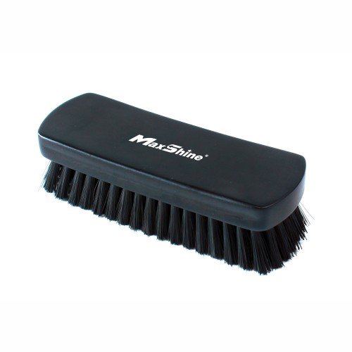 Maxshine Black Textile & Leather Cleaning Brush (Large)