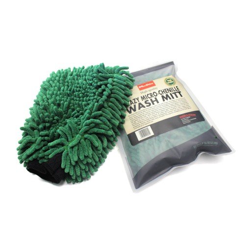 MaxShine Micro Chenille Wash Mitt - Green