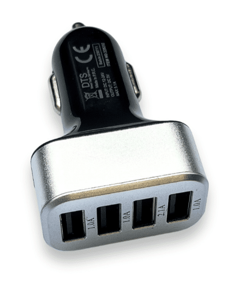 DTS 4 Port Multi USB Car Charger