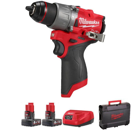 M12FPD2-602XM12 FUEL PERCUSSION DRILL GEN 3 (2x 6.0AH BATTERIES)