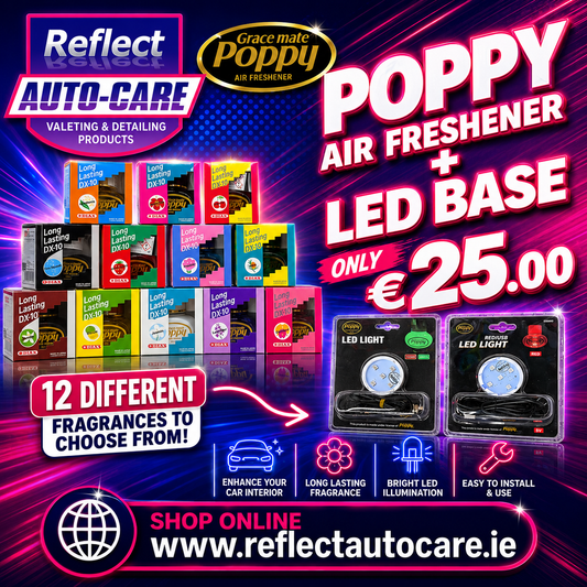 Poppy Deal (1x Poppy and 1x led base)