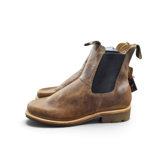 Blacksmith Chelsea Dealer Boot (Distressed Ivory)