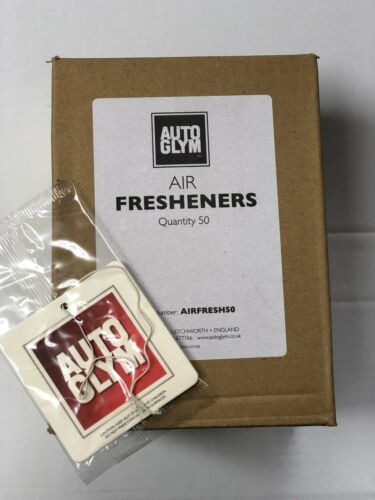 AutoGlym Air Freshener (50 Pack)