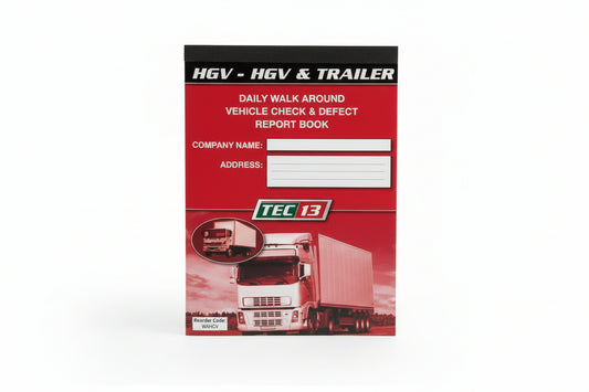 Daily Walk Around & Check Book (HGV)