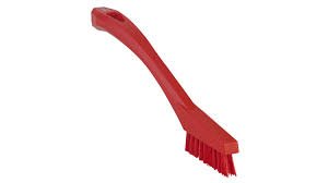 Vikan (tooth) Detail Brush, 205 mm, Very hard, Red