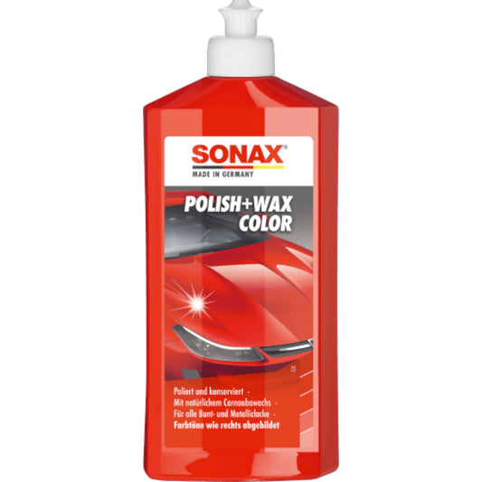 Sonax Polish & Wax Colour NanoPro (Red) – 500ml